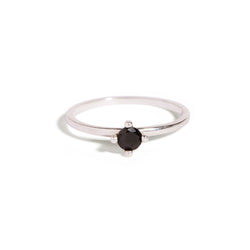 Silver Claw Stacking Ring