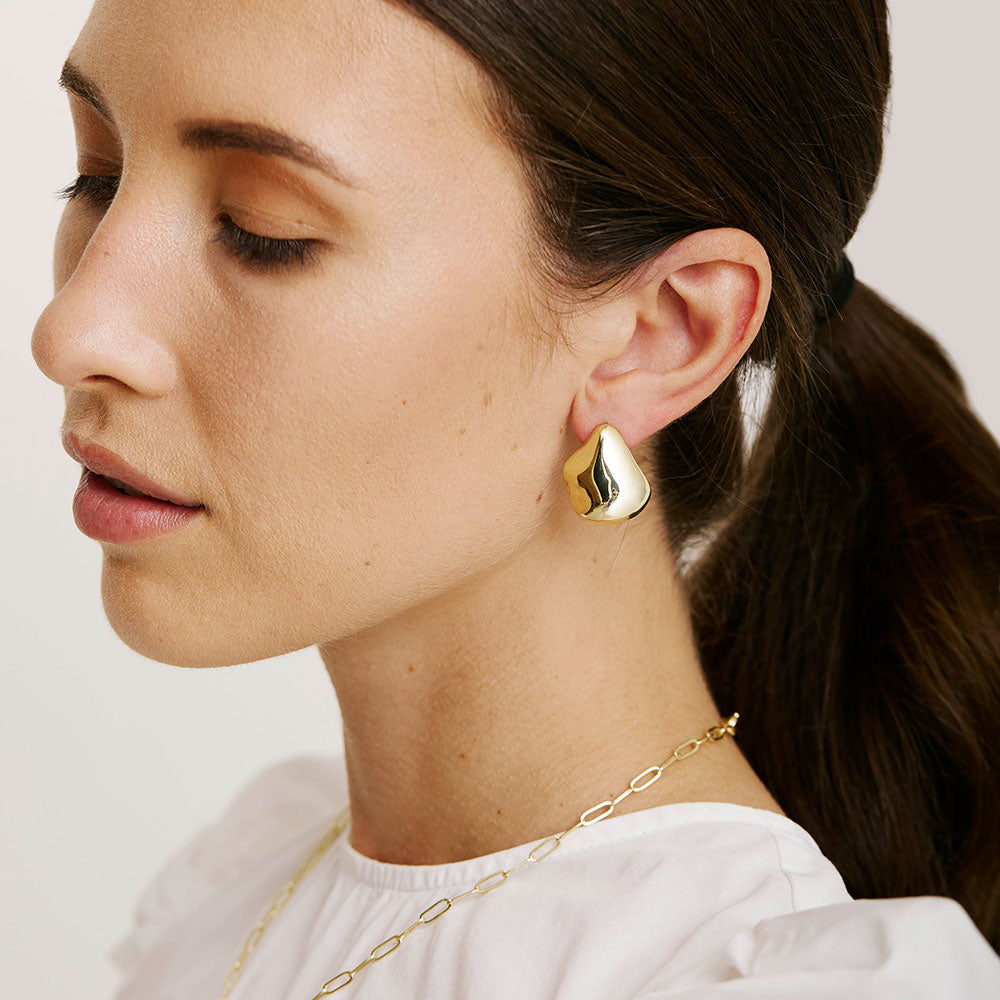 Golden Dome Earrings
