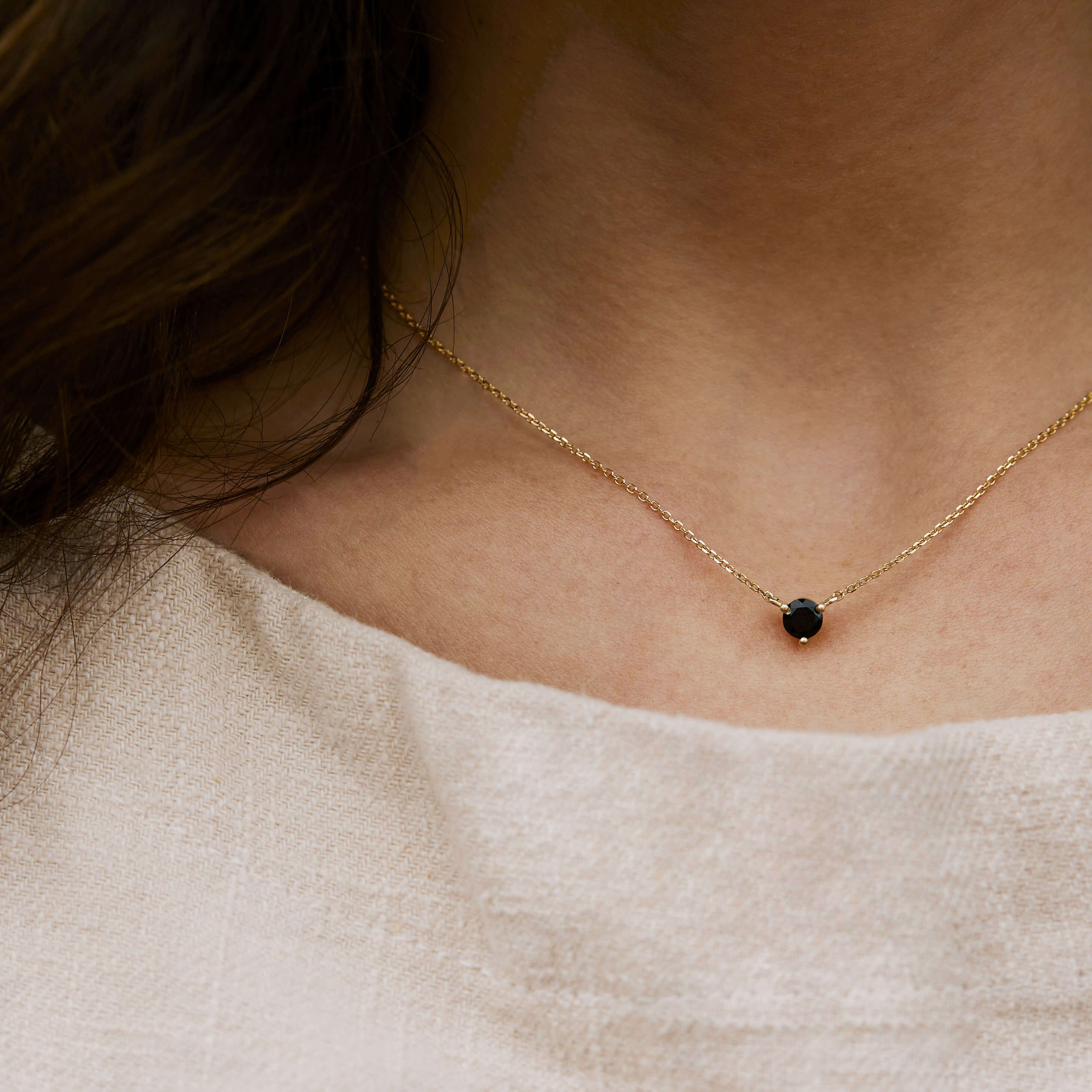 Single Stone Necklace