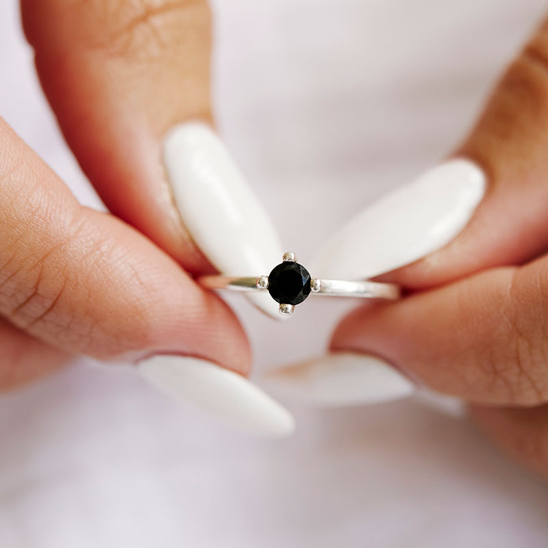 Gold Claw Stacking Ring