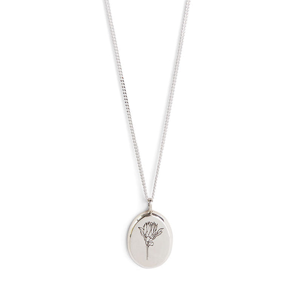 Oval Protea Necklace