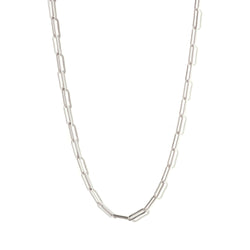 Silver Paperclip Chain - Ready to Ship